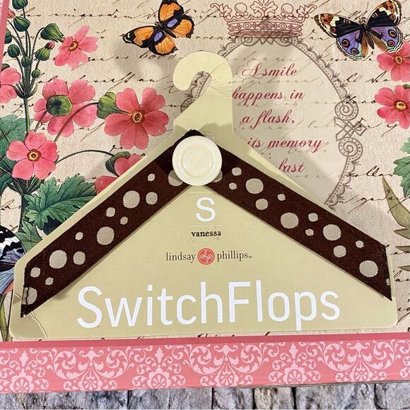 Lindsay Phillips SwitchFlops Deco Straps Size Small NWT - Picture 1 of 4